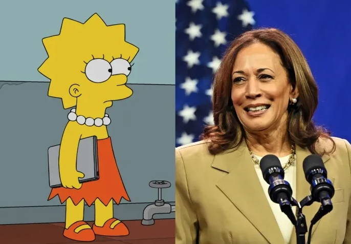 هل تنبأ مسلسل" عائلة سيمبسون" بصعود كامالا هاريس؟- المصدر: الشبكات الاجتماعية
