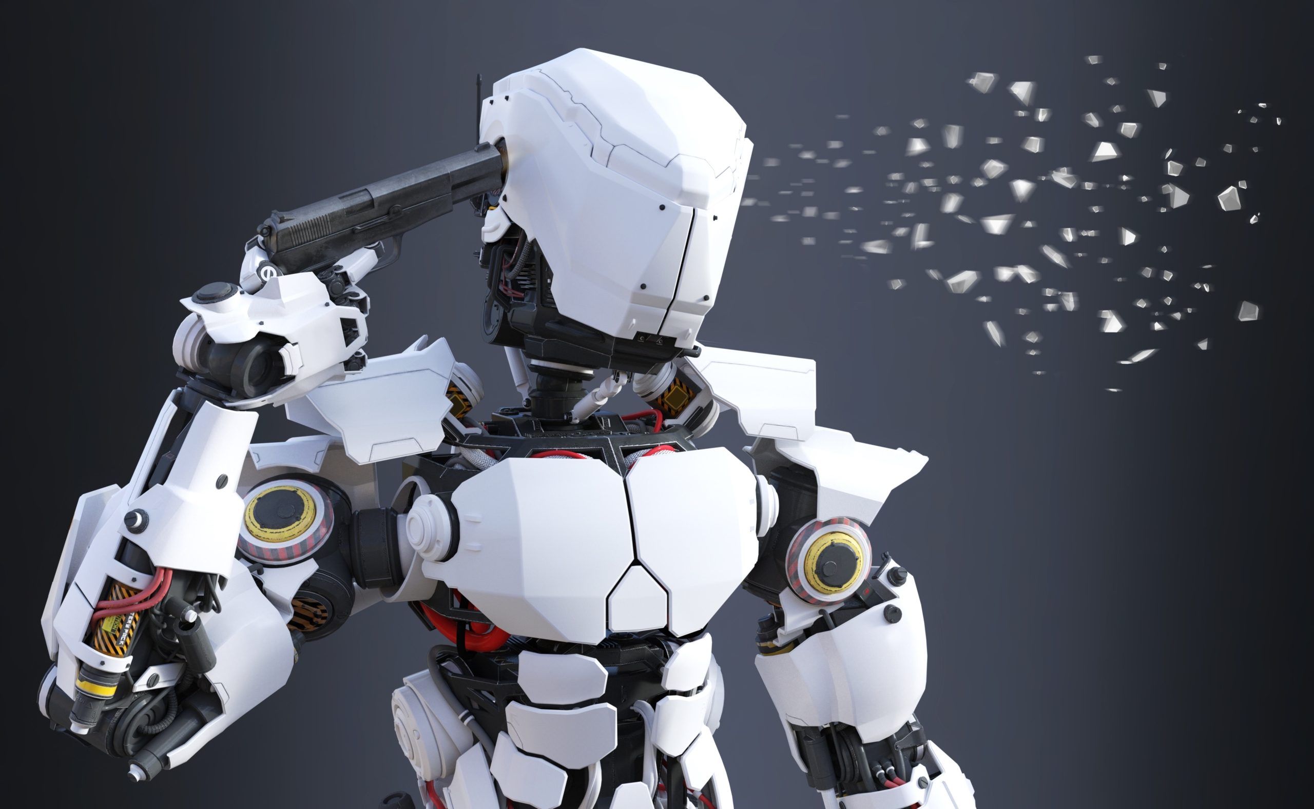 صورة تعبيرية تظهر انتحار روبوت /Shutterstock