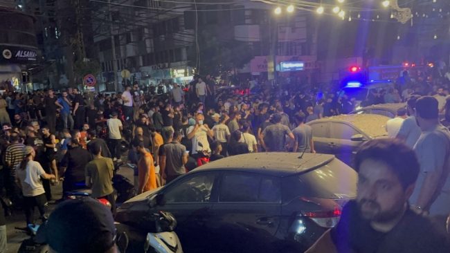 غارة إسرائيلية بطائرة مسيرة على ضاحية بيروت الجنوبية.. الاحتلال يزعم استهداف قائد بحزب الله