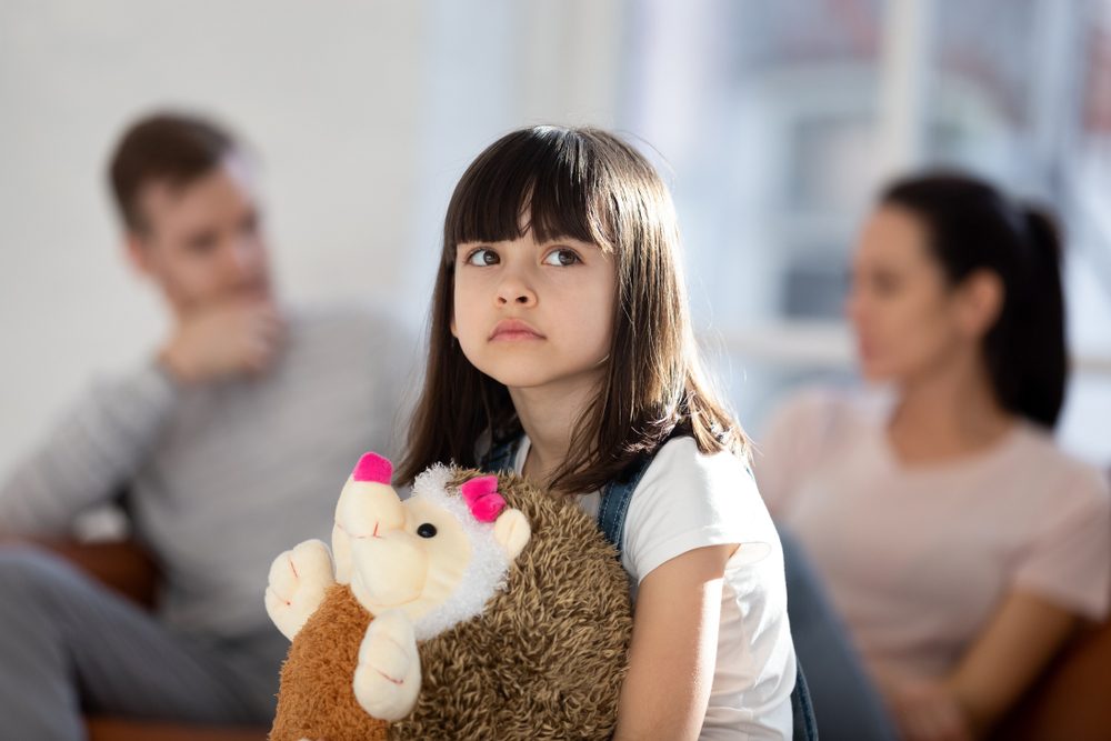 تأثير المشاكل العائلية على الأطفال| shutterstock