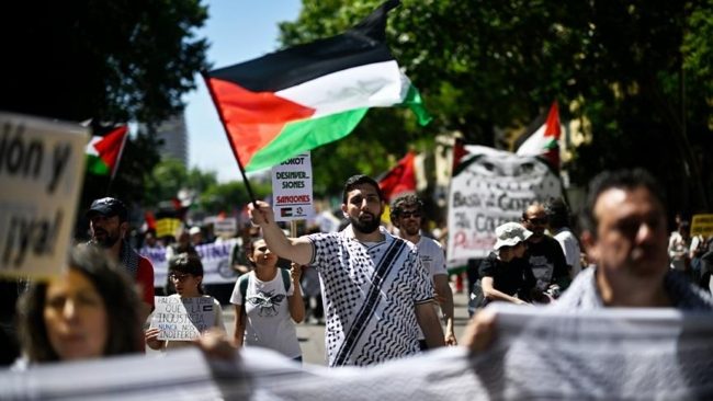 إضراب عام في إسبانيا ضد حرب الإبادة في فلسطين.. دعت له أكثر من 200 نقابة ومنظمة غير حكومية