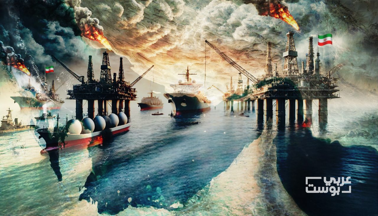 حرب الطاقة في الخليج (تعبيرية: بواسطة AI)