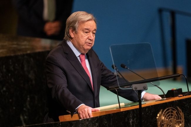 أنطونيو غوتيريش.. كارت أحمر للسردية الإسرائيلية