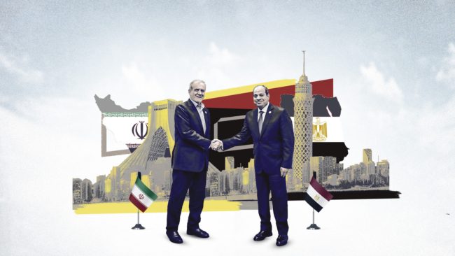 التطبيع وفتح السفارات وملفا السودان وسوريا.. مصادر تكشف تفاصيل لقاء بزشكيان والسيسي في القاهرة