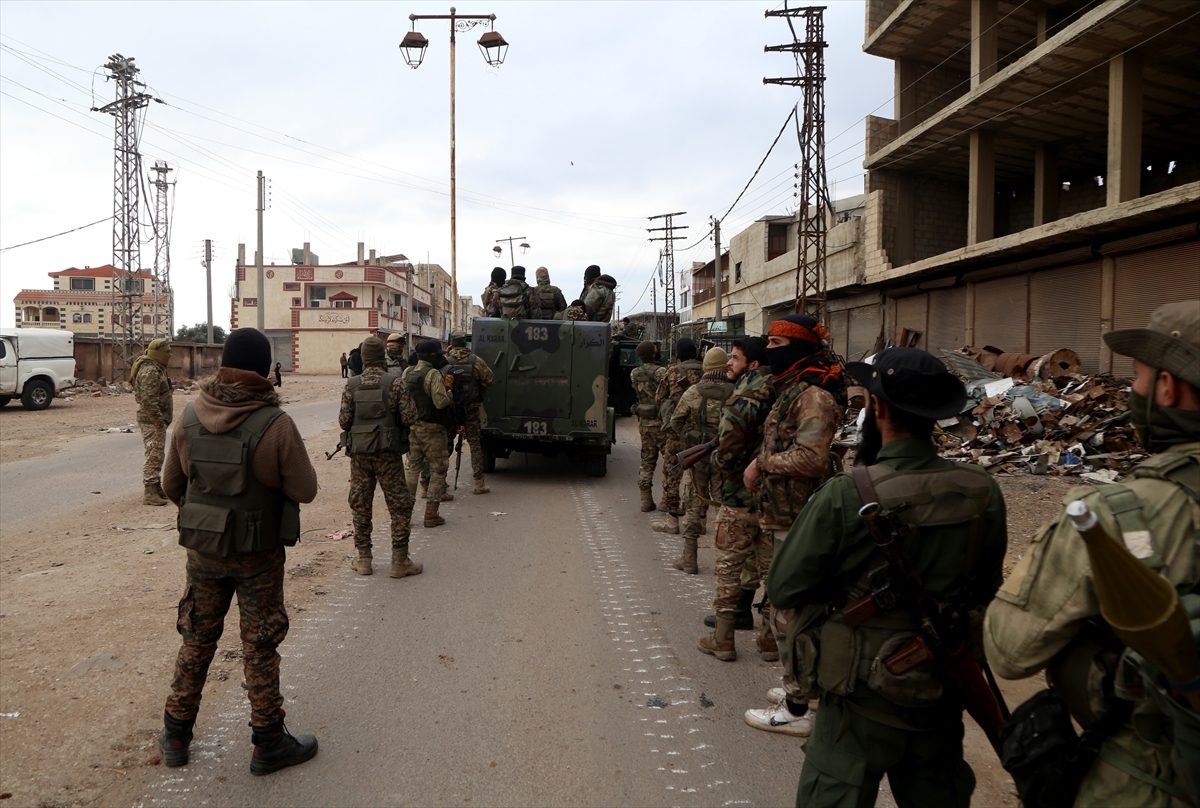 قوات تابعة للسلطة السورية الجديدة - الأناضول