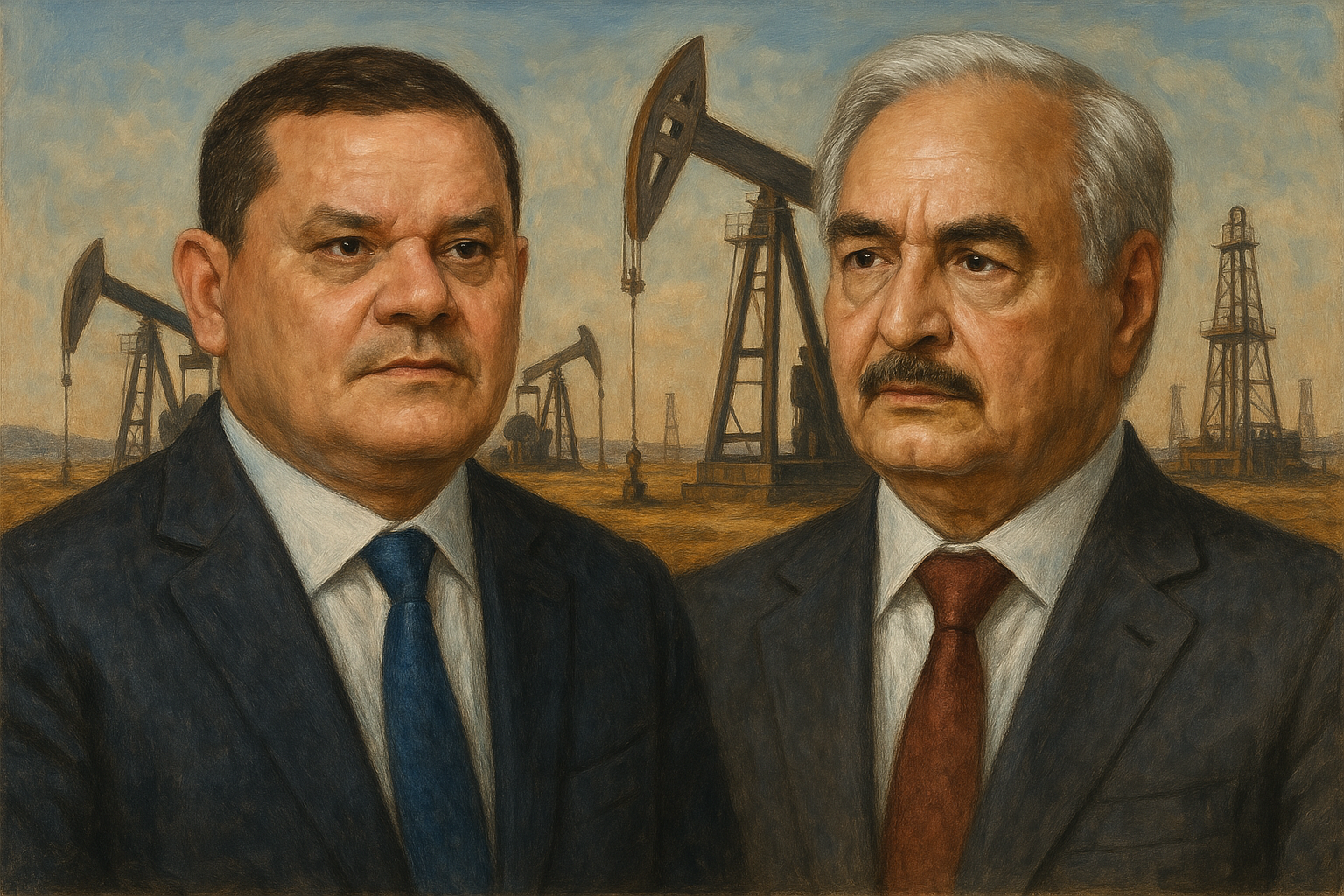 عدم استقرارها يكلّف الليبيين 5 مليار دولار سنوياً.. تفاصيل الخلافات بين الدبيبة وحفتر حول رئاسة المؤسسة الوطنية للنفط