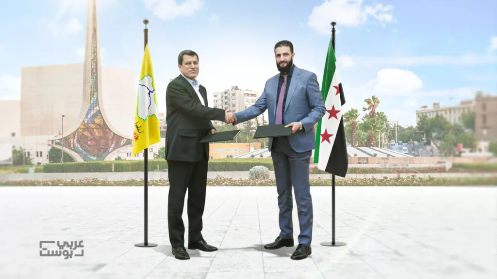 مفاوضات بين الشرع وقسد -عربي بوست