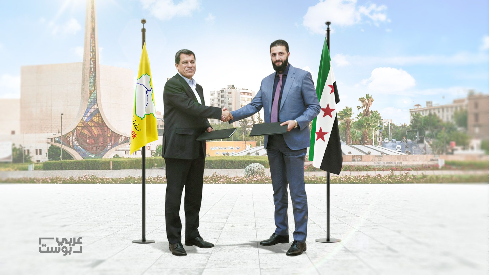 مفاوضات بين الشرع وقسد -عربي بوست