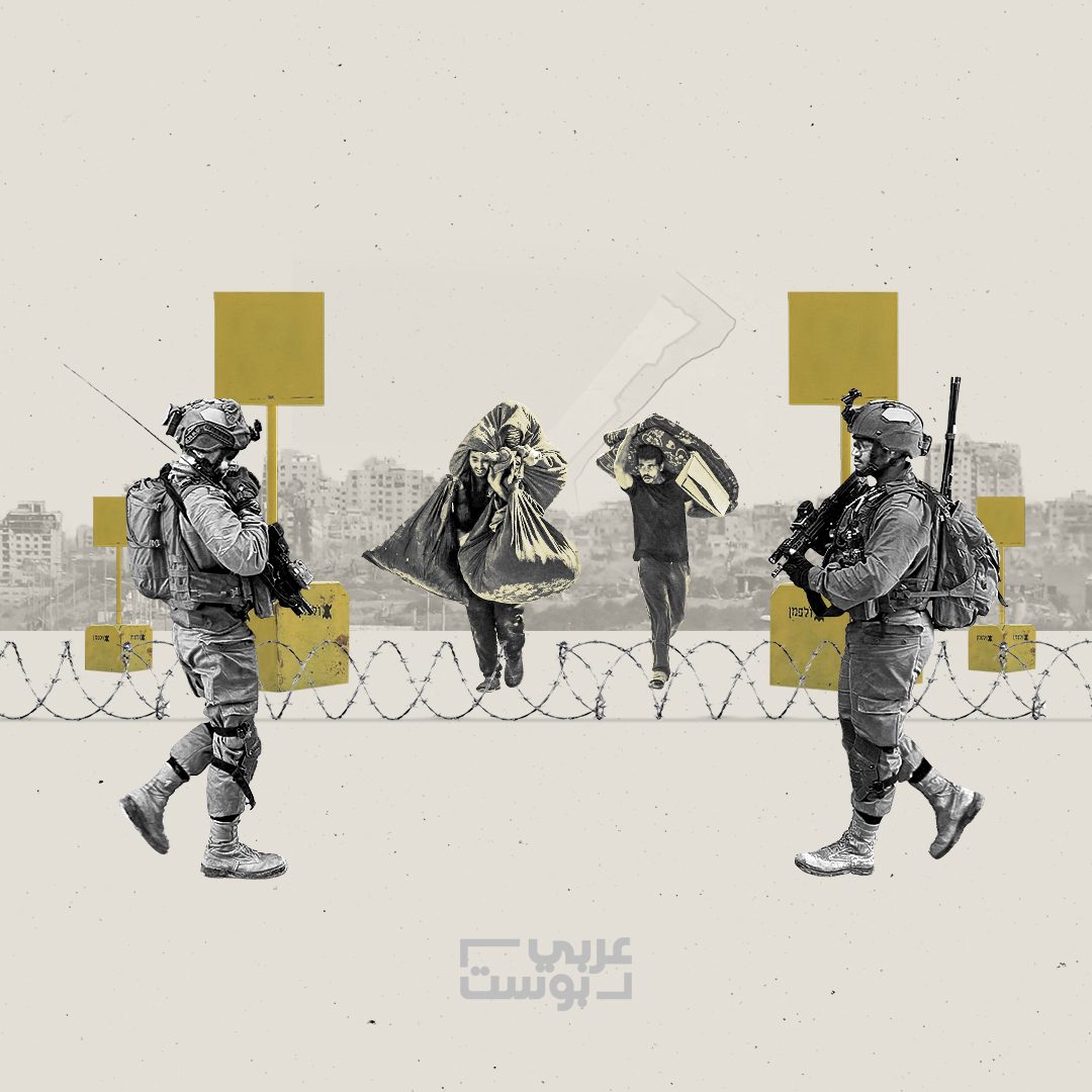 الخط الأصفر في غزة